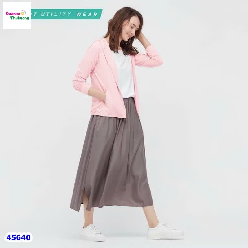 Áo khoác Airism chống nắng hồng
