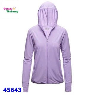 Áo khoác Airism chống nắng tím