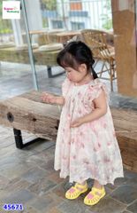 Đầm Sofia hồng hoa