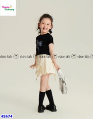 Set váy Elaine đen nơ