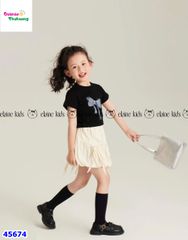 Set váy Elaine đen nơ