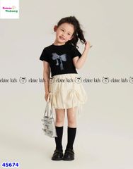 Set váy Elaine đen nơ