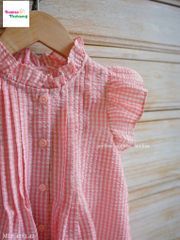 Set váy Melisa caro hồng