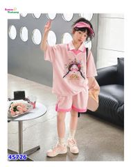 Bộ Polo WinWin hồng cô gái