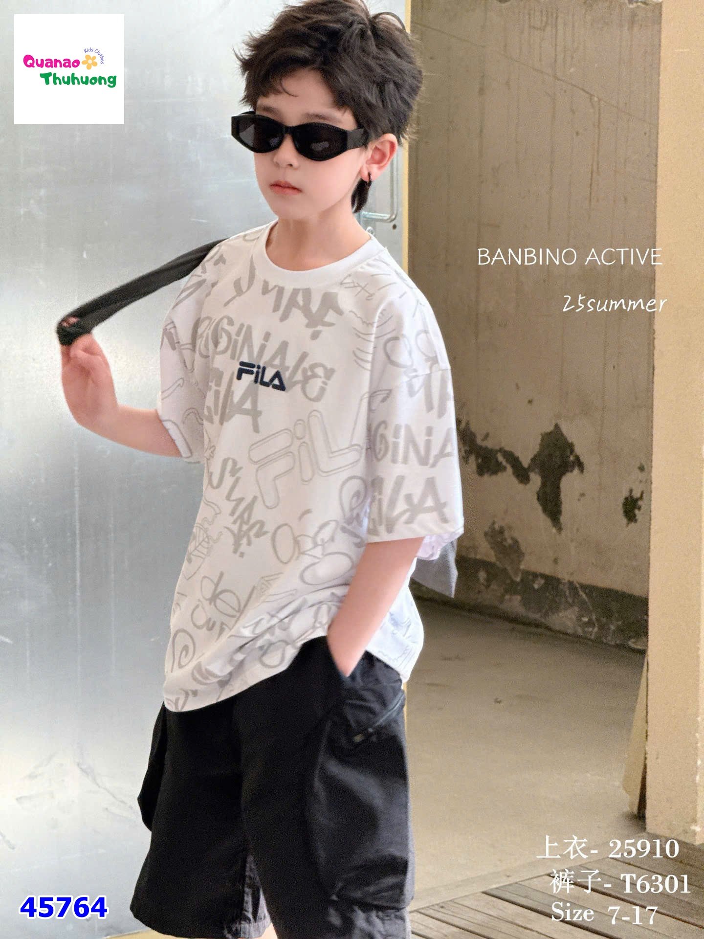 Áo Banbino Fila trắng