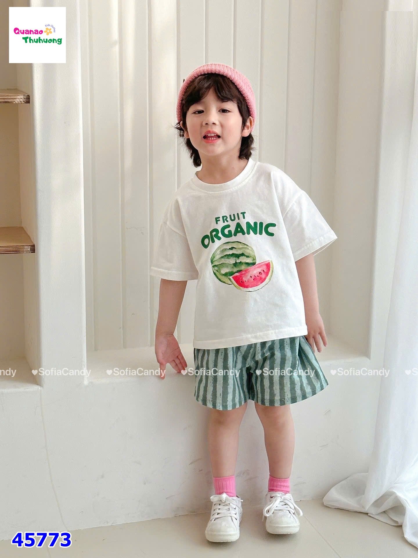 Bộ Sofia trắng dưa hấu