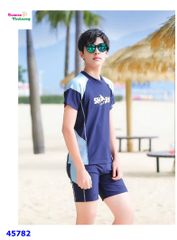 Bộ bơi Yike xanh đen Shark