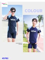 Bộ bơi Yike xanh đen Shark