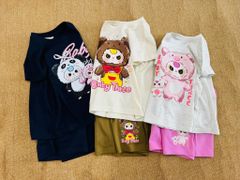 Bộ short thun HM xám BabyThree