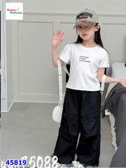 Set bộ AM trắng Everthing, quần túi hộp đen