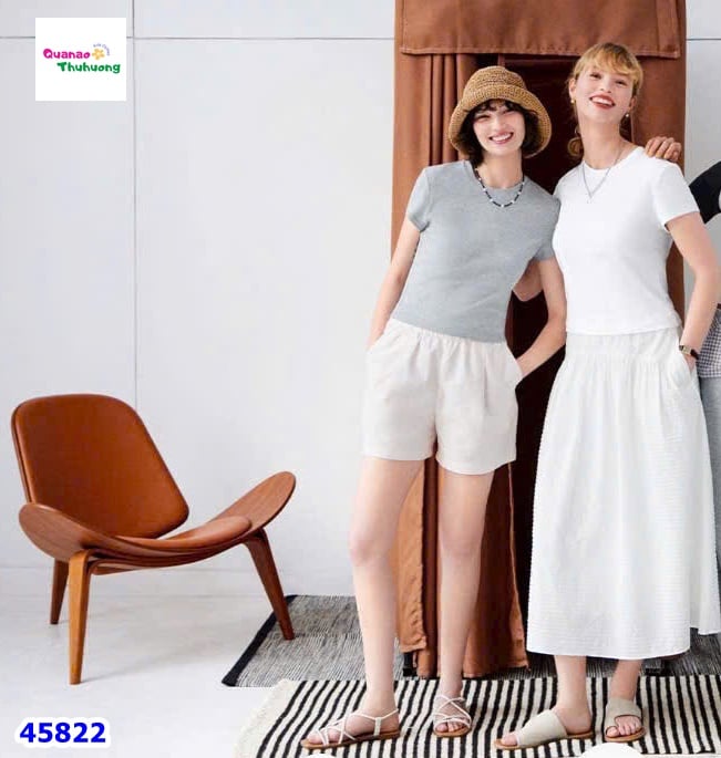 Áo Croptop Uniqlo trắng