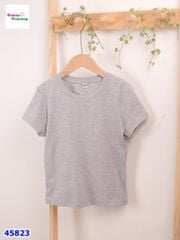 Áo Croptop Uniqlo xám