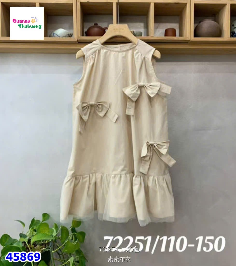 Đầm Musi kem nơ