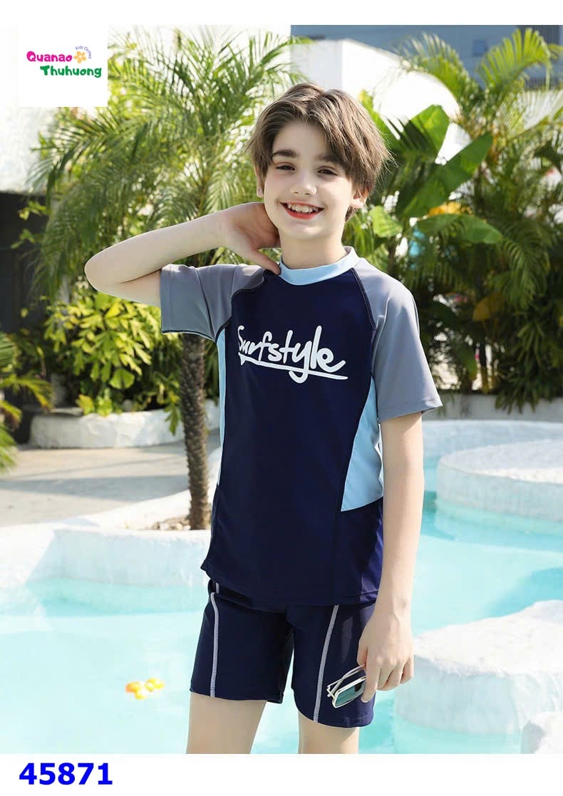 Bộ bơi xanh Sunfstyle