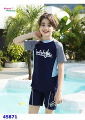 Bộ bơi xanh Sunfstyle