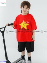 Áo Elaine đỏ Tự hào Việt Nam