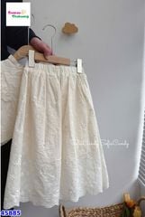 Set bộ Sofia kem dập hoa