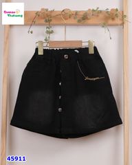 Quần váy jean đen