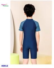 Bộ bơi liền Ylike xanh viền vàng