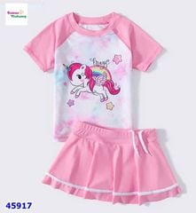 Bộ bơi ngựa Pony hồng