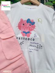 Set bộ Melisa hồng Hello Kitty
