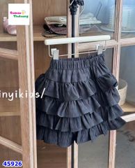 Chân váy tầng đen