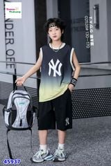 Set bộ thể thao NY vàng loang