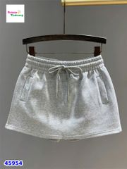 Chân váy thun xám