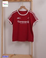 Áo thun đỏ forever 18