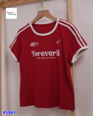 Áo thun đỏ forever 18