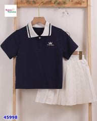 Set váy polo xanh Pretty
