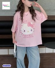 Áo thun hồng Hello Kitty