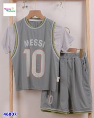 Bộ thể thao xám Messi