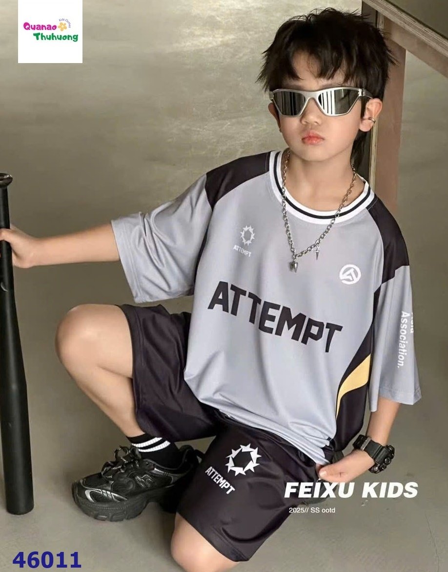 Set bộ thể thao xám Atempt