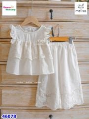 Set bộ Melisa trắng hoa tuyết