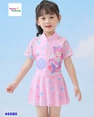 Váy bơi hồng tiên cá