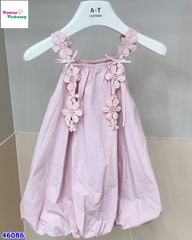 Đầm dây hoa hồng