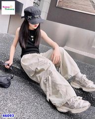 Quần túi hộp kem nơ