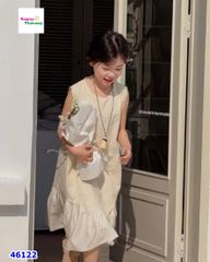Đầm CC kem sát nách
