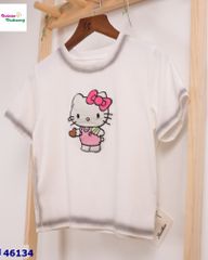 Áo thun trắng Hello Kitty