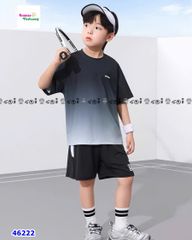 Bộ thể thao Zosee xanh đậm loang