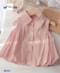 Áo WinWin bí có cổ hồng