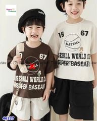 Set Elaine áo kem Baseball