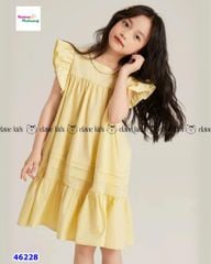 Đầm Elaine vàng tay cánh tiên