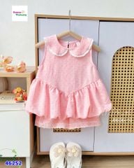 Set bộ June hồng chấm bi bi