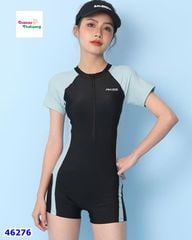 Bộ bơi liền Ylike xanh đen Akiss