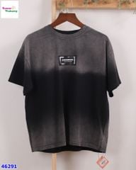 Áo thun đen loang Sanis