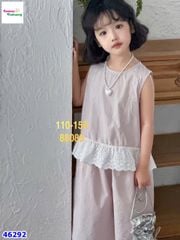 Set bộ hồng viền ren trắng