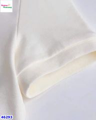 Set váy polo kem trái tim