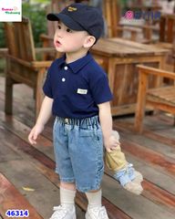 Quần short jean Joeyna xanh